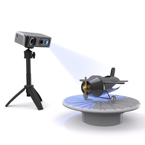 Escáner 3DSCAN PRO para impresora 3D dental, joyería, impresora 3D, impresora 3D de resina con precisión de 0,02mm, modelo antivibración, escáner 3D