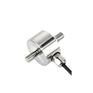 AM42C Dia25.4 * H37mm Tornillo en miniatura Varilla roscada Sensor de fuerza de compresión de tensión Pull Push Célula de carga de doble vía