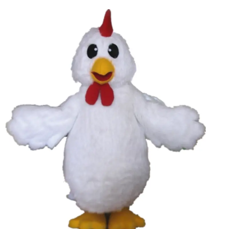 Traje de Mascota de pollo Hola/disfraz de Mascota de gallo para adulto