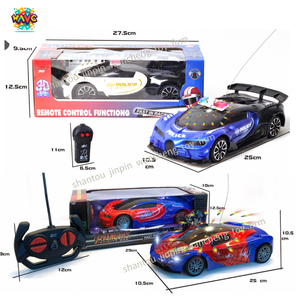子供の屋外リモコンおもちゃドアを開ける5WDRC高速パトカー
