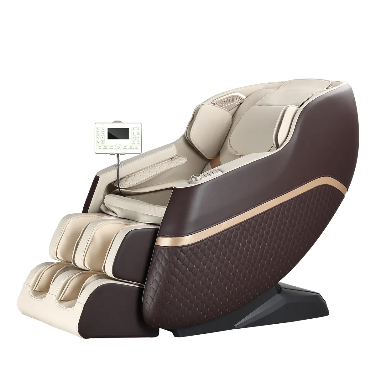 Oem Cinema Full Body Ghe Massagem Cadeira 4d Zero Gravidade Luxo Lcd Touch Screen com um botão para a frente