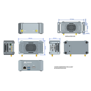 Tamaño pequeño Alta potencia de computación 100 TOPS 16GB Incorporado AI Algoritmo Edge Computing Box Edge AI Station para entrega de drones - Product Image 6