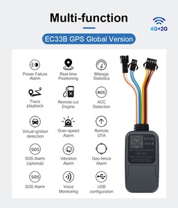 跟踪全球定位系统跟踪器，用于汽车实时车辆跟踪设备汽车4g跟踪器，带SOS EC33B智能车队管理解决方案 - Product Image 3
