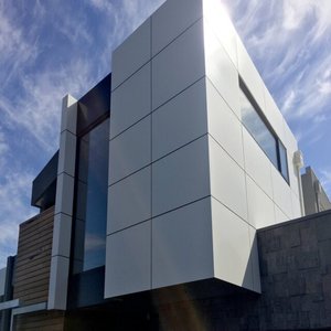 Painéis composto de alumínio para parede, material de construção, painéis de fachada para acabamento