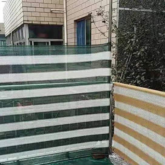 Rete di sicurezza invisibile di protezione del balcone del monof del poliestere del reticolato della barriera del vento per il balcone