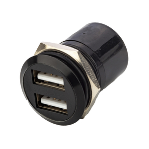 Módulo Usb Dual 2 puertos 2,0 Conector Usb Tipo C Conector hembra a hembra Montaje en panel Enchufe Usb - Product Image 3