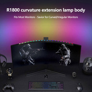 Northland Curved Pick up Sound <strong>Computer</strong> <strong>Games</strong> Gamer Gaming Desk Top <strong>Computer</strong> Light Lamp Monitor Screen Bar for Yeelight - Product Image 4