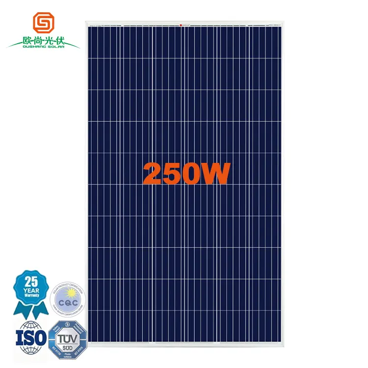 Painel solar de 200w 250w e 300w, painel solar para uso em casa, mono, melhor preço