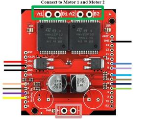 Neue und originale Garantie 1 Jahr VNH2SP30 Single Path 30A Moto Shield Vollbrücken-Schrittmotor-Treiber modul - Product Image 1