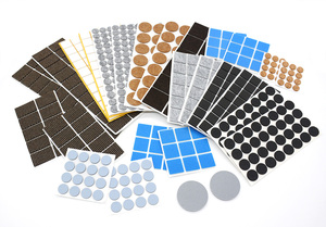 Tự dính tầng bảo vệ Tiếng Ồn Giảm cảm thấy Mat nhà bằng gỗ nhựa đồ nội thất chân tự dính <span class=keywords><strong>Pads</strong></span> - Product Image 6