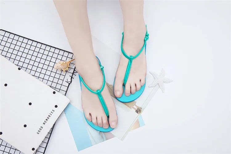 2021 Summer Roman Sandals Slippers Ladies Slides Fashion Casual Beach Shoes Cheap Flat Flip Flops