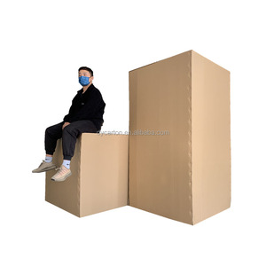 Five-layer Thickened KK Craft <strong>Paper</strong> 50/60/70/80/90cm Large Corrugated <strong>Box</strong> Customized Express Packing Carton <strong>Box</strong> - Product Image 1