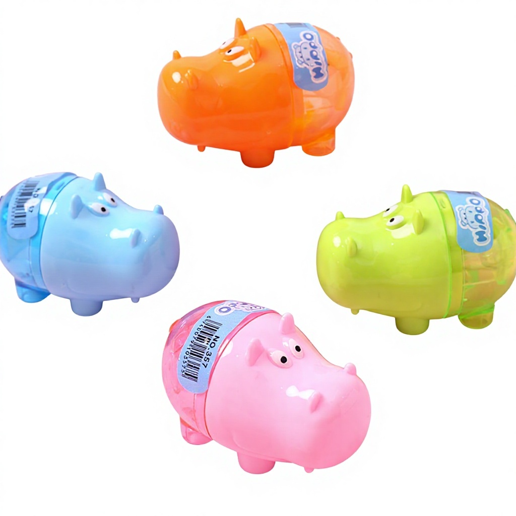 Hippo, modèle unique à un trou (style aléatoire), 36 pièces par boîte.