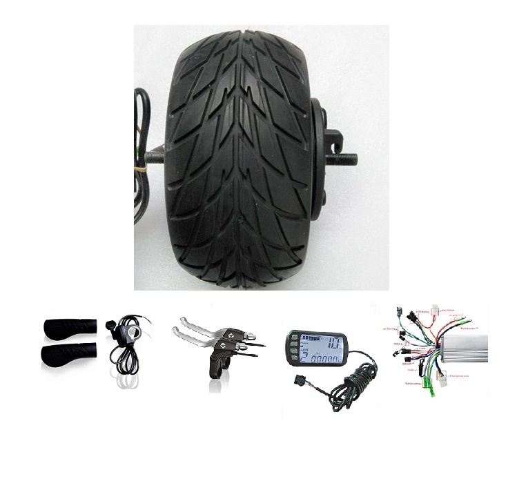 Black 48v 1000w drum brake
