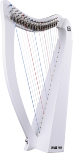 Walter toptan High-end lyre arp dizeleri enstrüman, 19 dize kazınmış arp yarım adım kolu dizeleri ve ayar - Product Image 3