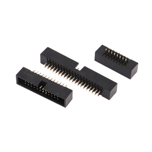 A2005 A2541 2.54mm DC3 シンプルJTAGストレートピンソケット 6 8 10 12 14 16 18 20 24 26 30 40P メスヘッダー ボックスヘッダー IDCコネクタ - Product Image 1