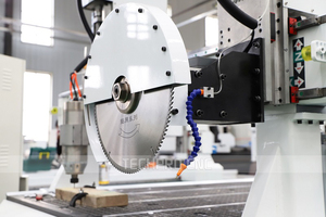 TechPro 2头路由器CNC1325带锯片的1530木材数控雕刻机 - Product Image 4