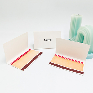 Custom Paper Book Matchbook Creative Colored <strong>Matches</strong> - Product Image 6