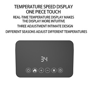 Electric <strong>Heater</strong> with Overheat and Tip Over Protection Fan Mode Adjustable Thermostat Fast Heating Safe Small <strong>Heater</strong>