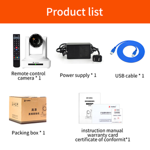 TC-A8 12x Optical Zoom 72 Degrees Wide Angle 1080P 60FPS/USB3.0/RJ45 Broadcast <strong>Camera</strong> PTZ Video Conferencing <strong>Camera</strong> - Product Image 3