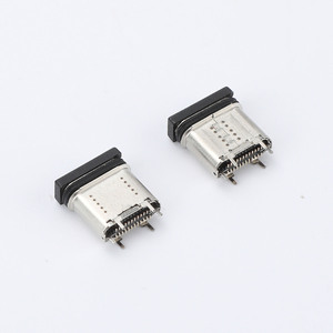 Usb c连接器USB 3.1 C型连接器母头c型24pin垂直贴片高速c型Usb连接器 - Product Image 4
