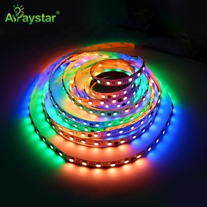 Magia RGBW ad alta densità UCS2904B IC LED striscia digitale DC12V/24V 60 LED/m colore sogno indirizzabile RGBW IP 67 LED striscia di luce
