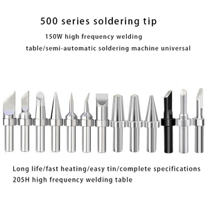 Verimli lehimleme 150 İpuçları için hızlı kurşunsuz ipuçları ile 205 W yüksek frekans havya lehimleme istasyonu kaynak ipuçları - Product Image 4