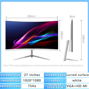 Professionale 19 21 24 27 32 pollici Desktop Monitor dello schermo del Computer 1080P 2K 4K LED LCD Monitor da ufficio Display HD - Product Image 6