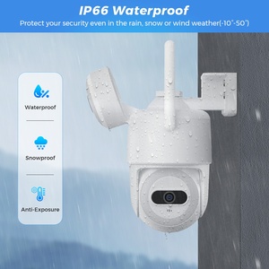 ICSEE WIFI 6MP Wifi摄像机安全无线双三镜头运动检测闭路电视家庭安全摄像机 - Product Image 3