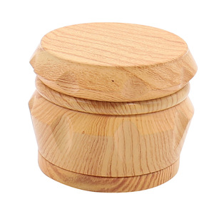 Free Sample Custom Logo 40mm/55mm/63mm 4-layer Smoking Tobacco Wood Herb <strong>Grinder</strong>