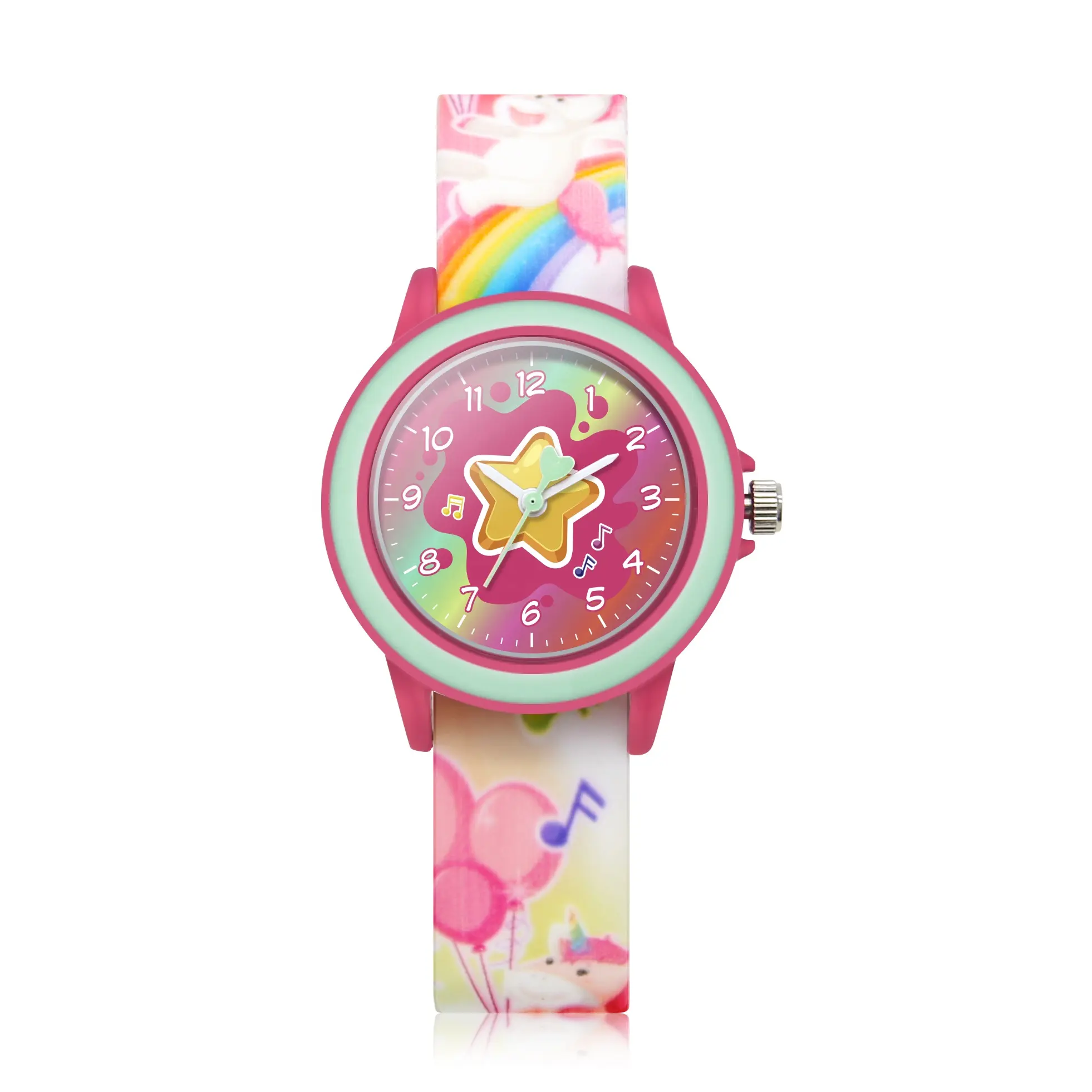 להחלפה אופנה תיבת שעון מים עמיד אישית לוגו שעון להקת סיליקון שעון Reloj דה pulsera