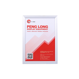 A4 đen/Bạc 25 mét tiêu chuẩn mitred góc nhôm chụp Poster khung cho bảng quảng cáo - Product Image 2