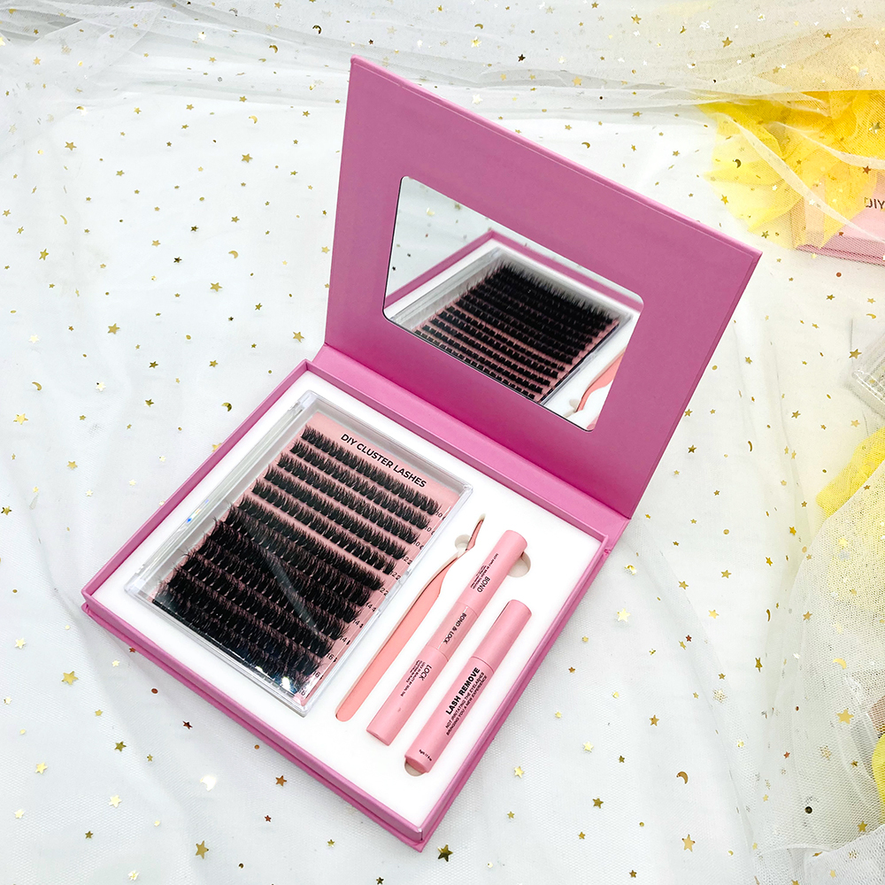 Caja Rosa con Espejo