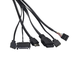 <strong>Computer</strong> USB 3.0 Front Panel Mounted Extension Cable USB 3.1 PCB Circuit Board Audio <strong>Input</strong> <strong>Output</strong> I/O Board Extender Wire - Product Image 3