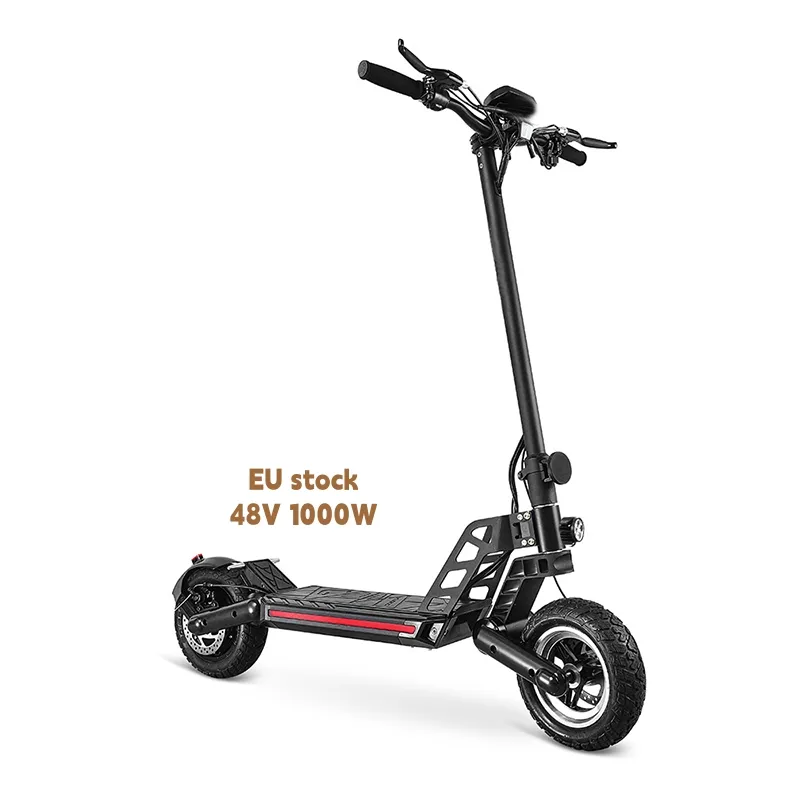 Ue stock 10 pollici pneumatici 48v 15Ah batteria al litio 1000w motore posteriore scooter elettrico adulti scooter elettrico per la vendita
