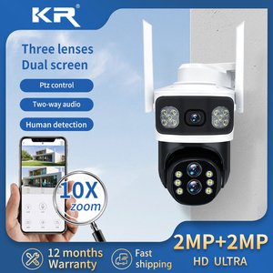 10x ซูมกล้องเลนส์คู่ 12V เซ็นเซอร์ PIR เครือข่ายไร้สาย WIFI 8mp 360 มือถือกลางแจ้ง 4G กล้อง - Product Image 6