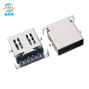 9针6针4针USB a插座公端子垂直SMT USB a型C母公插头PCB数据连接器usb3.0用于焊接 - Product Image 5