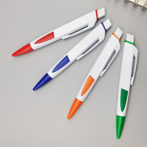 Custom Logo Flat Shape Ballpoint Pen 1.0mm Plastic <strong>Writing</strong> for Office Publicity and <strong>Small</strong> Gift Promotion - Product Image 4