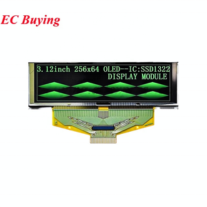 3.12 "3.12 pollici OLED Display modulo 256x64 schermo nudo risoluzione 256*64 SSD1322 interfaccia parallela SPI per Arduino - Product Image 2