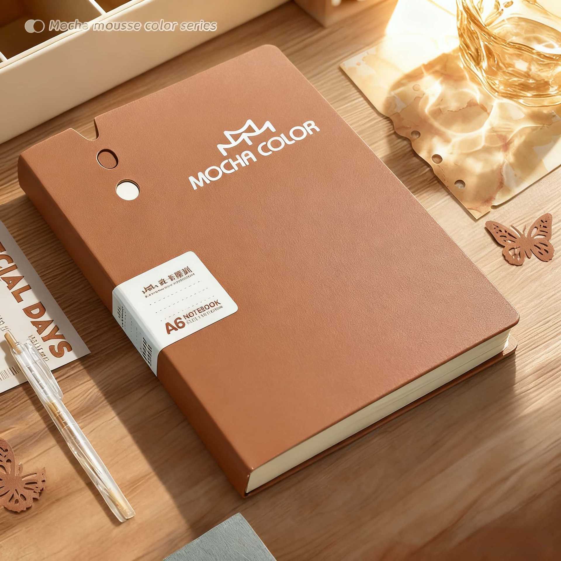 A6 mocha-with inside page