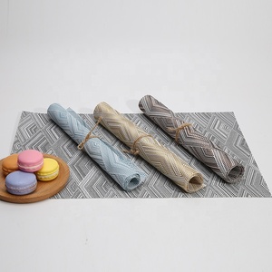 餐桌垫豪华PVC编织餐桌垫防水餐桌垫 - Product Image 6