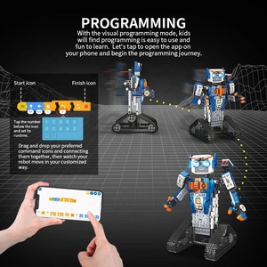 FC9002 <strong>Technical</strong> APP <strong>Programming</strong> RC Creator Remote Control Intelligent Electric Robot Building Blocks Bricks Toys for Children - Product Image 3