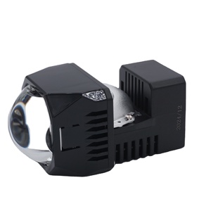 Z-şekilli kesim hattı ile Mini projektör Lens HB2 LED projektör Canbus Hi Lo işın LED ampuller kiti sol el sürücü - Product Image 3
