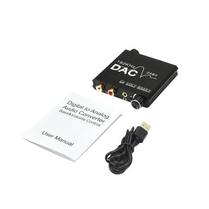 DAC 192KHz 24Bit <strong>Digital</strong> to Analog <strong>Audio</strong> Converter Coaxial SPDIF Optical to 3.5MM L/R <strong>RCA</strong> Subwoofer Adapter for TV PS4 - Product Image 5