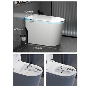 高級トイレボウルワンピース日本人トイレビデSiphonicフラッシングバスルームWCセラミック自動スマートトイレ潮州