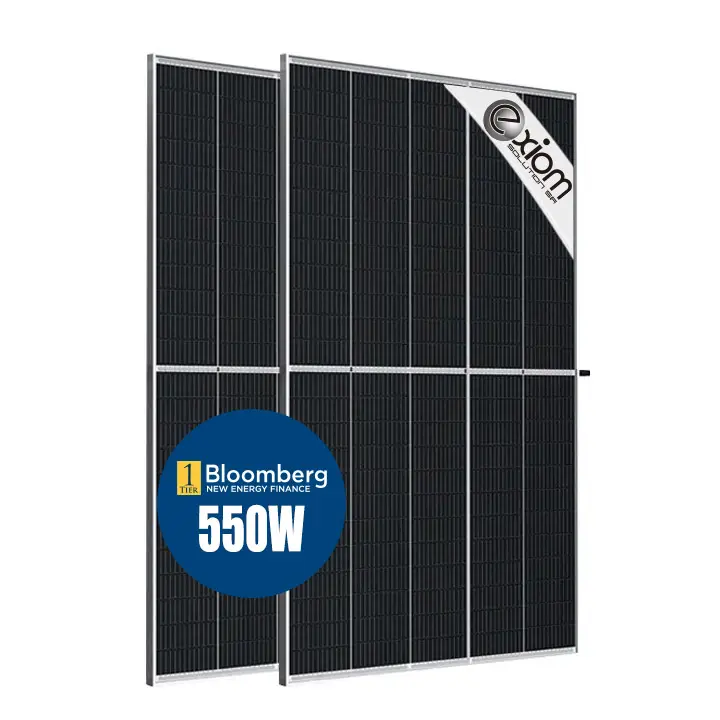 Nhà cung cấp Trung Quốc giá rẻ giá 144 tế bào nửa di động 550 Watts Tấm Pin Mặt Trời Monocrystalline PV Tấm Pin Mặt Trời 550 Wát