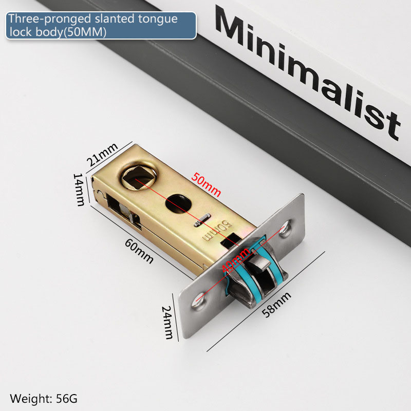 Three-pronged slanted tongue(50MM)