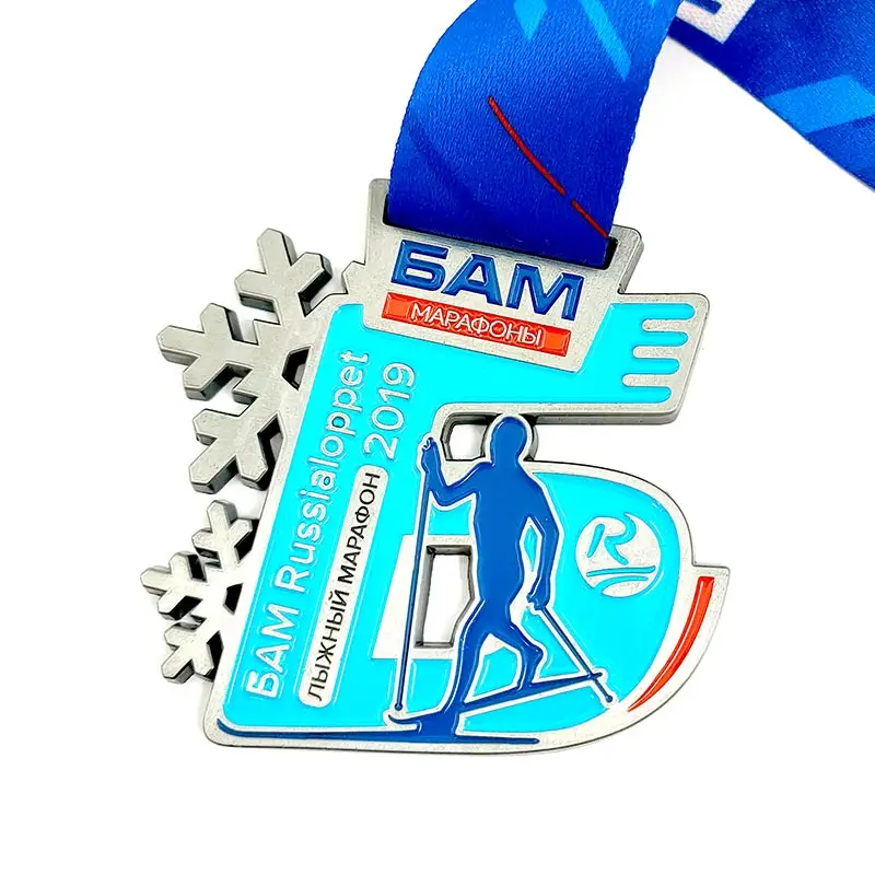 Hot sales race sports souvenir award medal medallion Custom trophies and medals