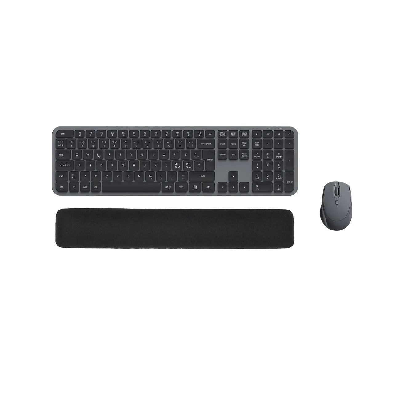Wireless keyboard and mouse set 2.4GHZ keyboard and mouse set combo set three key zone dual mode wireless