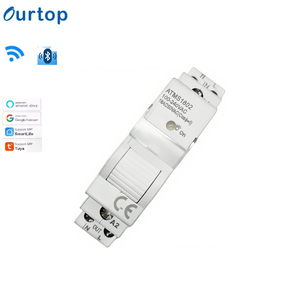 OURTOP ATMS1602 WiFi Smart Timer interruttore 16A 100-240V guida DIN telecomando per scaldabagno condizionatore d'aria - Product Image 2